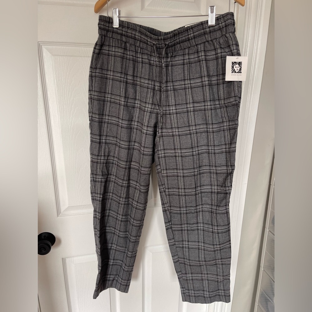 Anne Klein plaid pants